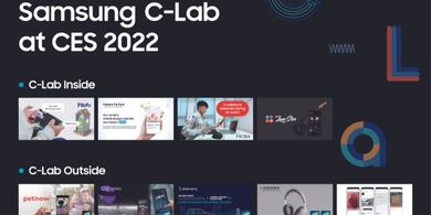 Samsung mostrar proyectos innovadores de startups de C-Lab Inside y Outside en CES 2022	