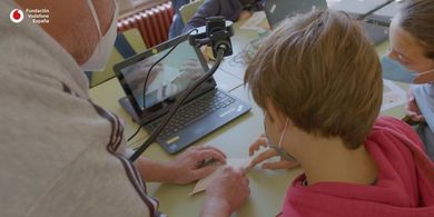 El programa DigiCraft de Vodafone participa en el Aula del Futuro de Castilla y Len	