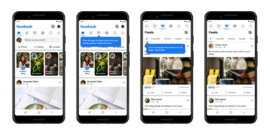 Meta presenta Noticias e Inicio las nuevas secciones en Facebook