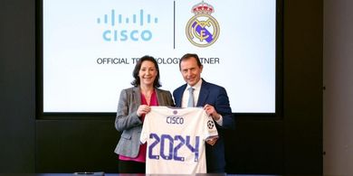 Cisco y Real Madrid se unen para crear el estadio ms conectado de Europa	