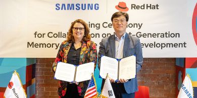 Samsung y Red Hat anuncian colaboracin en sector del software de memoria de nueva generacin	