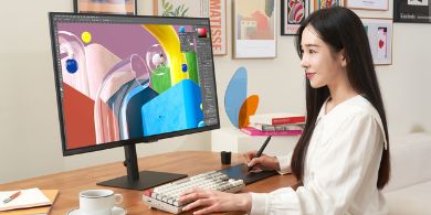 Nuevo monitor Samsung de la gama ViewFinity, diseado para el sector creativo 