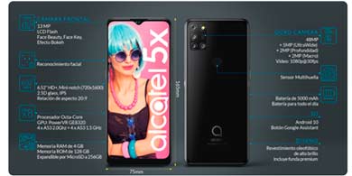 Lleg 5X, el nuevo tope de gama de Alcatel